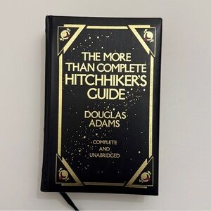 The More Than Complete Hitchhiker's Guide - Black Cover